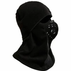 FUIENKO Masque De Ski D'hiver, Cagoule, Masques Faciaux D'extérieur Avec Valve Respiratoire, Chauffe-vent Pour Moto, Hommes Et Femmes, 1 Pièce -Protection des voies respiratoires Soldes 66415571 4