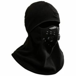 FUIENKO Masque De Ski D'hiver, Cagoule, Masques Faciaux D'extérieur Avec Valve Respiratoire, Chauffe-vent Pour Moto, Hommes Et Femmes, 1 Pièce -Protection des voies respiratoires Soldes 66415571 5