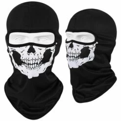 FUIENKO Masque Facial Imprimé 3D Pour Hommes Et Femmes, écharpe Bandana, Cagoule De Cyclisme, Moto, Ski En Plein Air, Cache-cou,M01 -Protection des voies respiratoires Soldes 66415656 4