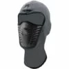 FUIENKO Masque Facial Coupe-vent Chaud D'hiver Pour Moto, Motocross, Cs, Sport De Plein Air, Vélo, Polaire Thermique,Grey Mask