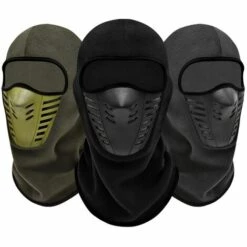 Fuienko – Cagoule Polaire Coupe-vent Pour Homme, écharpe De Ski, Masque Facial Complet, Casquette De Ligne De Snowboard Chaude, Motocross, Hiver,BL334 -Protection des voies respiratoires Soldes 66415682 4