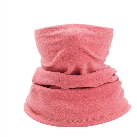 FUIENKO Cagoule Chaude Coupe-vent Pour L'extérieur, Bandana, Couleur Unie, Pour Moto, écharpe, Bouclier Pour Hommes Et Femmes, Hiver,Pink 3 FUIENKO Cagoule Chaude Coupe-vent Pour L'extérieur, Bandana, Couleur Unie, Pour Moto, écharpe, Bouclier Pour Hommes Et Femmes, Hiver,Pink