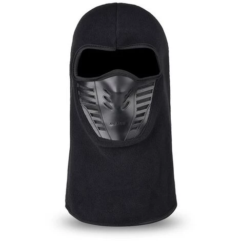 FUIENKO Chapeau à Capuche Pratique Pour L'équitation En Plein Air, Polaire épaisse, Protection Du Visage, Chaud Et Coupe-vent,Espagne,gray 5 FUIENKO Chapeau à Capuche Pratique Pour L'équitation En Plein Air, Polaire épaisse, Protection Du Visage, Chaud Et Coupe-vent,Espagne,gray – Image 3