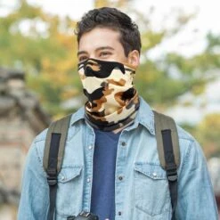 FUIENKO Masque Facial Respirant Pour Moto, écharpe Pour Tube De Cou, Moto, Motard, Ski, Bandana, Sport, Cyclisme, Randonnée, Patinage, écharpes Magiques,01 -Protection des voies respiratoires Soldes 66415736 2