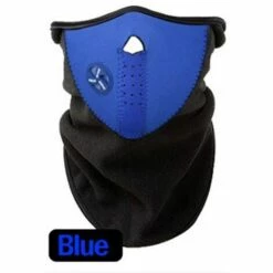FUIENKO Masque à Gaz Chaud Coupe-vent Anti-poussière, Doux Et Confortable à Porter, Design Du Visage D'une Personne, Prévention Du Vent Froid, 1 Pièce,CHINA,BLUE -Protection des voies respiratoires Soldes 66415773 5