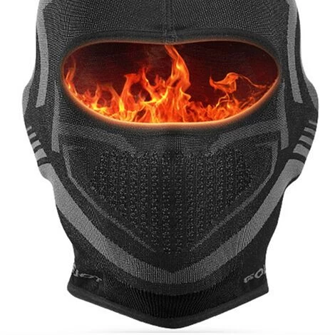 FUIENKO Masque De Cyclisme En Polaire Pour L'hiver, Casquette Coupe-vent Anti-froid Pour Sports De Plein Air, Couverture Du Visage Et Du Cou, Cagoule, Chapeau,Espagne,Medium 7 FUIENKO Masque De Cyclisme En Polaire Pour L'hiver, Casquette Coupe-vent Anti-froid Pour Sports De Plein Air, Couverture Du Visage Et Du Cou, Cagoule, Chapeau,Espagne,Medium – Image 5