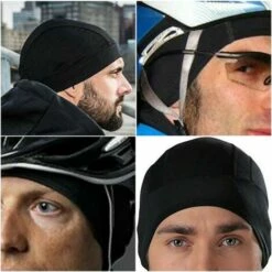 FUIENKO Couvre-chef De Moto, Taille Unique, élastique, Respirant, Anti-humidité, Rafraîchissant, Tête De Mort, Doublure Intérieure, Bonnet, Dôme,France,Motorcycle Cap -Protection des voies respiratoires Soldes 66415840 2