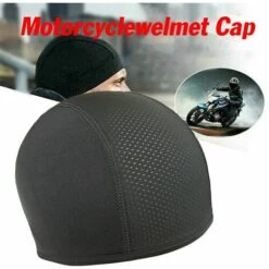 FUIENKO Couvre-chef De Moto, Taille Unique, élastique, Respirant, Anti-humidité, Rafraîchissant, Tête De Mort, Doublure Intérieure, Bonnet, Dôme,France,Motorcycle Cap -Protection des voies respiratoires Soldes 66415840 4