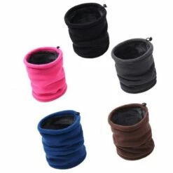 FUIENKO Écharpe Polaire à Col Chaud Pour Hommes Et Femmes, Masque D'équitation à Capuche Multifonction Pour Le Sport En Hiver,CHINA,TYPE 2 -Protection des voies respiratoires Soldes 66415841 3