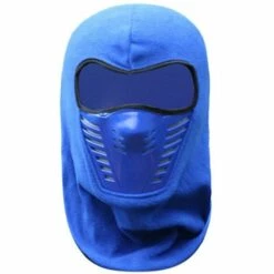 FUIENKO Chapeau D'extérieur Pour Hommes Et Femmes, Polaire épaisse, Protection Du Visage, équipement D'équitation, Chaud Et Coupe-vent, Masque Facial,CHINA,Blue