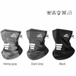 FUIENKO Masque Facial Chaud Pour Moto, Guêtre De Cou Coupe-vent, Snowboard, Vélo, équitation, Cyclisme, écharpe Pour Sports De Plein Air Hommes Femmes,C -Protection des voies respiratoires Soldes 66416061 4