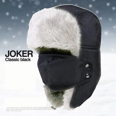 FUIENKO Chapeaux D'hiver Pour Hommes Et Femmes, Chapeau De Soldat, Casquette De Ski Avec Rabats D'oreille, Coupe-vent, Imperméable, Chapeau Chaud,CHINA,gray 5 FUIENKO Chapeaux D'hiver Pour Hommes Et Femmes, Chapeau De Soldat, Casquette De Ski Avec Rabats D'oreille, Coupe-vent, Imperméable, Chapeau Chaud,CHINA,gray – Image 3