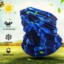 FUIENKO Masque Facial Bandana Respirant Pour Moto, Cache-cou Pour Motard, écharpe D'été Pour Hommes Et Femmes,CHINA,07 -Protection des voies respiratoires Soldes 66416099 5