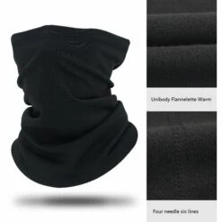 FUIENKO Cagoule De Moto En Flanelle, Cache-cou, Coupe-vent, Pour Sports De Plein Air, Masque D'équitation, Garde Au Chaud,Wine Red -Protection des voies respiratoires Soldes 66416110 4