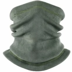 FUIENKO Cache-cou En Polaire Pour Hommes, Cache-nez Thermique Pour Moto, Masque Coupe-vent, Bandana, Cyclisme, Ski, Hiver,Green