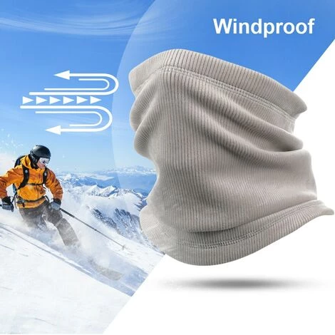 FUIENKO Cache-cou En Polaire Pour Hommes, Cache-nez Thermique Pour Moto, Masque Coupe-vent, Bandana, Cyclisme, Ski, Hiver,Green 7 FUIENKO Cache-cou En Polaire Pour Hommes, Cache-nez Thermique Pour Moto, Masque Coupe-vent, Bandana, Cyclisme, Ski, Hiver,Green – Image 5