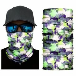 FUIENKO Bandana De Sport En Plein Air Sans Couture, Cache-cou, Protection Faciale, Bandeau De Moto, Cagoule De Cyclisme, écharpe De Pêche Et De Randonnée,États-unis,S276