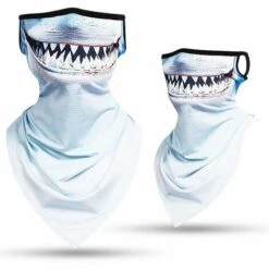 FUIENKO Cache-cou Triangle Imprimé Animal, écharpe De Cyclisme, Bandana, Moto, Cagoule, Cache-nez Pour Femmes Et Hommes, Demi-masque,A06 -Protection des voies respiratoires Soldes 66416159 4