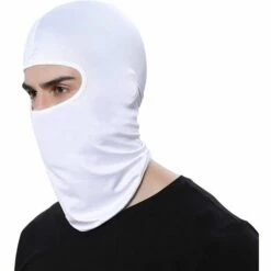 FUIENKO Cagoule De Moto Complète, Masque Facial Tactique Coupe-vent, Masque De Cou, Mascara De Ski, Cagoule, Visage Gangster Gorras Moto Gp,Army Green -Protection des voies respiratoires Soldes 66416279 4