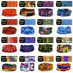 FUIENKO Foulard Bandana Multifonctionnel Pour La Tête, Le Visage Et Le Cou, Anti-poussière, Pour Couvre-chef De Sport De Plein Air, Accessoires De Moto,G005 -Protection des voies respiratoires Soldes 66416288 5