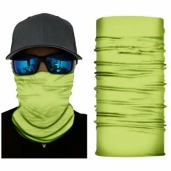 FUIENKO Masque Facial Sans Couture Pour Hommes Et Femmes, Bandana De Couleur Unie, Pour L'extérieur, Coupe-vent, Pour Moto, Chauffe-cou, Cagoule De Ski,S169