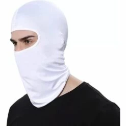 FUIENKO Cagoule De Moto Complète, Masque Facial Tactique Coupe-vent, Masque De Cou, Mascara De Ski, Cagoule, Visage Gangster Gorras Moto Gp,Italie,Black -Protection des voies respiratoires Soldes 66416298 4