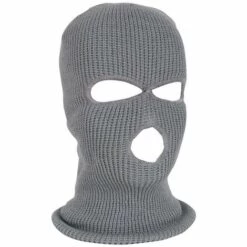 FUIENKO Masque Facial Complet à 3 Trous, Casquette D'hiver, Cagoule De Ski, Bonnet De Cyclisme Pour Moto En Plein Air, Chapeau Tactique,WHITE -Protection des voies respiratoires Soldes 66416435 4