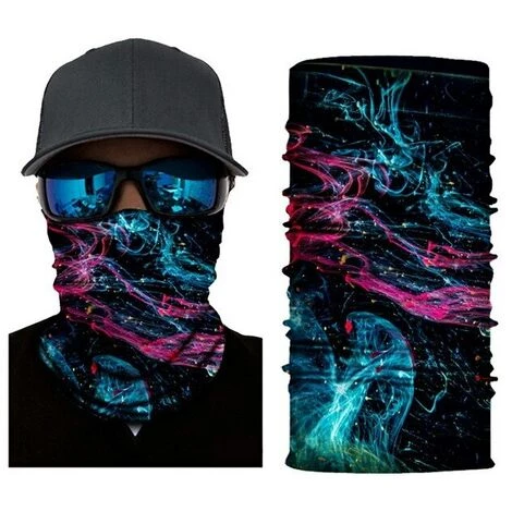 FUIENKO Foulard Magique Multifonction Avec Protection Contre Les UV, Chauffe-cou, Pour L'extérieur, Pêche, Randonnée, Cyclisme, Couvre Le Visage, Bandeau Bandana,CHINA,S262 3 FUIENKO Foulard Magique Multifonction Avec Protection Contre Les UV, Chauffe-cou, Pour L'extérieur, Pêche, Randonnée, Cyclisme, Couvre Le Visage, Bandeau Bandana,CHINA,S262