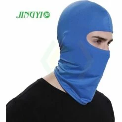 FUIENKO Masque Facial Pour Moto, Bouclier Facial Chaud Pour L'hiver, Pour Suzuki Katana 600 Drz 400 Sm Gsr 600 Gsxr 1000 K7 Tl1000r Gladius 650,Bleu