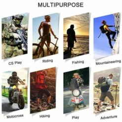 FUIENKO Masque De Protection Thermique, Coupe-vent, Anti-poussière, Pour Moto, Cyclisme, Ski, Bandana, Hiver -Protection des voies respiratoires Soldes 66416903 3