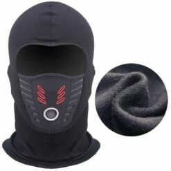 FUIENKO Masque De Protection Thermique, Coupe-vent, Anti-poussière, Pour Moto, Cyclisme, Ski, Bandana, Hiver -Protection des voies respiratoires Soldes 66416903 5