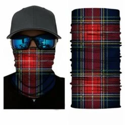 FUIENKO Écharpe Bandana De Randonnée Pour Hommes Et Femmes, Masque Facial De Moto, Couvre-tube Respirant, Camping En Plein Air, Pêche, Vélo,S464 -Protection des voies respiratoires Soldes 66416928 4