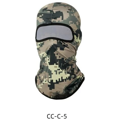 FUIENKO Cagoule De Camouflage Pour Hommes, écharpe Complète Pour Moto, Ski, Cyclisme, Casque, Tour De Cou, Chauffe-tête, Tactique Wargame Airsoft,A16 3 FUIENKO Cagoule De Camouflage Pour Hommes, écharpe Complète Pour Moto, Ski, Cyclisme, Casque, Tour De Cou, Chauffe-tête, Tactique Wargame Airsoft,A16