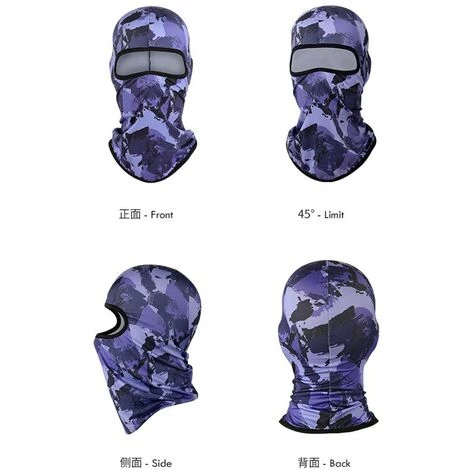 FUIENKO Cagoule De Camouflage Pour Hommes, écharpe Complète Pour Moto, Ski, Cyclisme, Casque, Tour De Cou, Chauffe-tête, Tactique Wargame Airsoft,A16 7 FUIENKO Cagoule De Camouflage Pour Hommes, écharpe Complète Pour Moto, Ski, Cyclisme, Casque, Tour De Cou, Chauffe-tête, Tactique Wargame Airsoft,A16 – Image 5