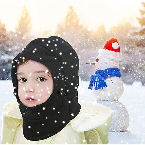 HELLO KITTY BAIN 2pcs Face Mask Balaclava Multipurpose Hat, Ski Outdoor Motorcycle Mountain Camping Hiking Warm Winter Black & Dark Grey 7 HELLO KITTY BAIN 2pcs Face Mask Balaclava Multipurpose Hat, Ski Outdoor Motorcycle Mountain Camping Hiking Warm Winter Black & Dark Grey – Image 5