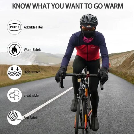 HELLO KITTY BAIN 1 Pièce écharpe De Cou Tubulaire, Masque Facial De Cyclisme écharpe Extensible Multifonctionnelle D'hiver Pour Moto, Ski, Cyclisme Rose Rouge 4 HELLO KITTY BAIN 1 Pièce écharpe De Cou Tubulaire, Masque Facial De Cyclisme écharpe Extensible Multifonctionnelle D'hiver Pour Moto, Ski, Cyclisme Rose Rouge – Image 2