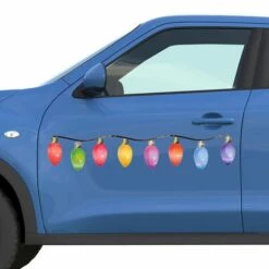 BENOBBY KIDS Décorations De Noël Pour Réfrigérateur De Voiture Ampoule Réfléchissante En Forme De Lumière 16 Et 6 Pièces