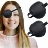 DONTODENT Lot De 2 Patchs Pour Les Yeux Doux Et Réglables Pour Amblyopie Paresseux Pour Les Yeux Gauche Ou Droit - Noir -Protection des voies respiratoires Soldes 66751002 1