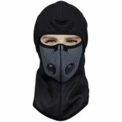 BF 1 Masque D'équitation Avec 2 Filtres Storm Pour Le Skateboard, Le Cyclisme, Le Patinage, Le Ski, L'alpinisme Et Plus Encore. Gris