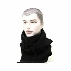 BF 1 Pc Cagoule Moto Multifonctionnel Non Tissé Masque Facial Pour Temps Froid 56*32 CM Noir 0.16 KG -Protection des voies respiratoires Soldes 66858264 3