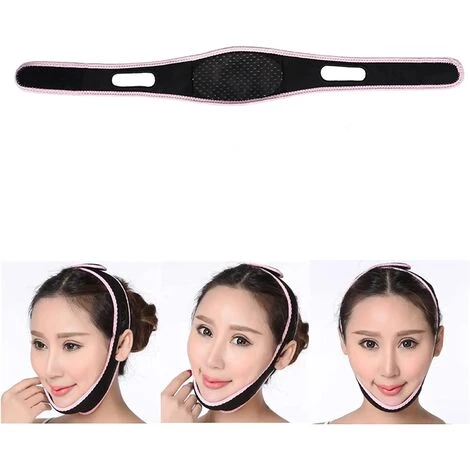 BDD Bandage De Levage 1 Pièce, Double Réducteur De Menton, Masque De Levage, Massage Facial, Amincissement Du Menton, Bandage Correcteur 6 BDD Bandage De Levage 1 Pièce, Double Réducteur De Menton, Masque De Levage, Massage Facial, Amincissement Du Menton, Bandage Correcteur – Image 4