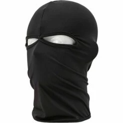 DONTODENT Cagoule Casque Coupe-Vent Cou Masques Complets - Gris Foncé