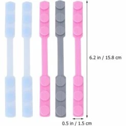 OCXIN 5 Pièces Crochet De Masque Crochet D'Oreille En Silicone Support D'Oreille Crochet D'Oreille Coussinets D'Oreille Crochet D'Oreille Réglable Pour DIY Ma Ske Protège-Oreille Couverture D'Oreille Bouclier Visage (Aléatoire) 8 OCXIN 5 Pièces Crochet De Masque Crochet D'Oreille En Silicone Support D'Oreille Crochet D'Oreille Coussinets D'Oreille Crochet D'Oreille Réglable Pour DIY Ma Ske Protège-Oreille Couverture D'Oreille Bouclier Visage (Aléatoire) -Protection des voies respiratoires Soldes 66964981 2