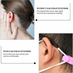 OCXIN 5 Pièces Crochet De Masque Crochet D'Oreille En Silicone Support D'Oreille Crochet D'Oreille Coussinets D'Oreille Crochet D'Oreille Réglable Pour DIY Ma Ske Protège-Oreille Couverture D'Oreille Bouclier Visage (Aléatoire) 11 OCXIN 5 Pièces Crochet De Masque Crochet D'Oreille En Silicone Support D'Oreille Crochet D'Oreille Coussinets D'Oreille Crochet D'Oreille Réglable Pour DIY Ma Ske Protège-Oreille Couverture D'Oreille Bouclier Visage (Aléatoire) -Protection des voies respiratoires Soldes 66964981 5