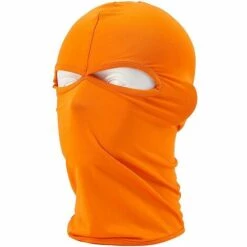 DONTODENT Balaclava Casque Coupe-Vent Cou Masques Complets - Orange