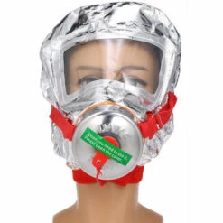 KAEJYIUT Feu Eacape Masque Visage Auto-Sauvetage Masque De Protection Respiratoire De Gaz Face Couverture Personnelle Evacuation D'Urgence De Capot, Argent, 60 Minutes 10 KAEJYIUT Feu Eacape Masque Visage Auto-Sauvetage Masque De Protection Respiratoire De Gaz Face Couverture Personnelle Evacuation D'Urgence De Capot, Argent, 60 Minutes -Protection des voies respiratoires Soldes 66995702 4