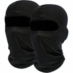 OCXIN 2 Pièces Cagoule Visage Capot Ski Masque Moto Masque Vélo Masque Cagoules Mince Et Respirant Coupe-vent Multifonctionnel Pour Hommes Et Femmes Hiver été