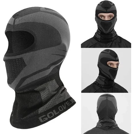 BF 1pc Cagoule, Masque D'hiver, écharpe Coupe-vent, Cache-cou, Masque Thermique Intérieur De Casque De Ski Polaire, Convient Pour Un Tour De Tête De 48 à 65 Cm 3 BF 1pc Cagoule, Masque D'hiver, écharpe Coupe-vent, Cache-cou, Masque Thermique Intérieur De Casque De Ski Polaire, Convient Pour Un Tour De Tête De 48 à 65 Cm