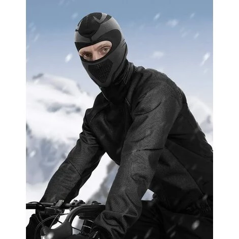 BF 1pc Cagoule, Masque D'hiver, écharpe Coupe-vent, Cache-cou, Masque Thermique Intérieur De Casque De Ski Polaire, Convient Pour Un Tour De Tête De 48 à 65 Cm 6 BF 1pc Cagoule, Masque D'hiver, écharpe Coupe-vent, Cache-cou, Masque Thermique Intérieur De Casque De Ski Polaire, Convient Pour Un Tour De Tête De 48 à 65 Cm – Image 4
