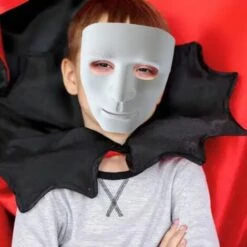 MEZHENG Masque Pour Enfants Femmes Hommes Halloween Costume Cosplay -Protection des voies respiratoires Soldes 67413293 4